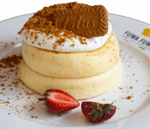 Fluffy Fluffy Biscoff Pancake