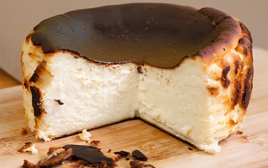 Burnt Top Japanese Cheesecake vs. Cheesecake Factory