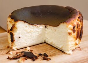 Fluffy Fluffy burnt top cheesecake